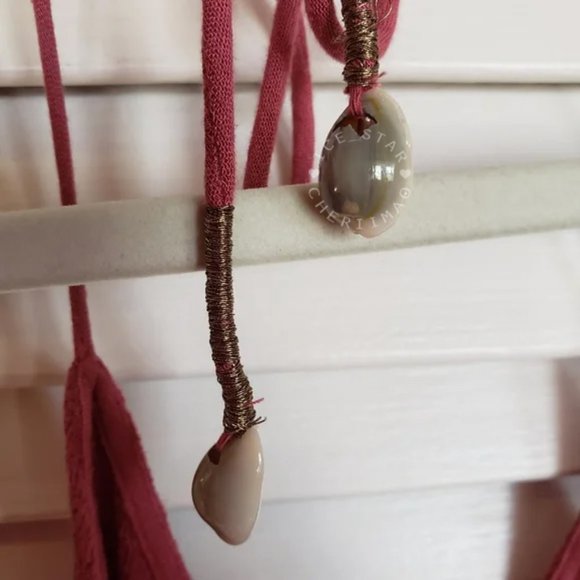 Free People RARE Coconuts All Day Macrame Maxi Dress - Picture 8 of 9